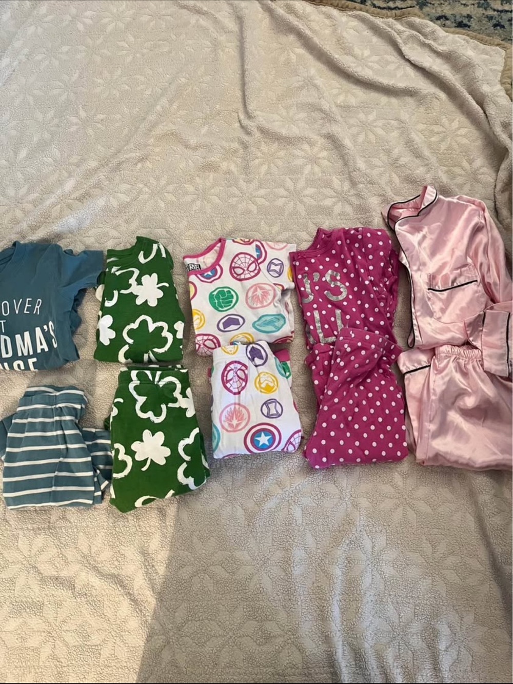 Kids pjs size 7/8